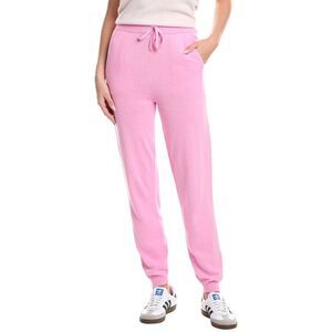 Wispr Womens  Silk-Blend Jogger, Pink